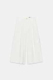 Pantalon-culotte à poches