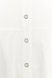 Chemise dos-nu peplum