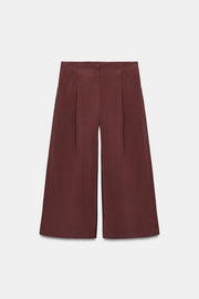 Pantalon-culotte à pinces
