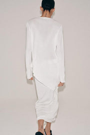 Jupe midi en maille