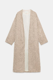 Veste kimono à sequins