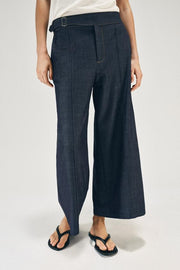 Pantalon-culotte avec passant