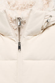 Anorak à capuche sherpa déperlant coupe-vent