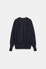 Veste en maille à manches chauve-souris