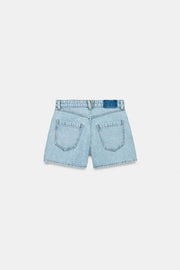 Short Z1975 contrasté au crochet