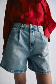 Short en denim taille haute ZW Collection