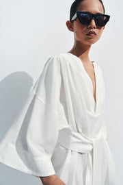 Robe tunique avec ceinture ZW Collection