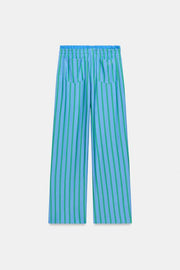 Pantalon palazzo à rayures