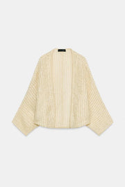 Veste ouverte en maille
