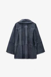 Chemise à poche en cuir suédé Édition limitée