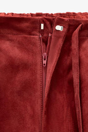 Pantalon en cuir suédé Édition limitée