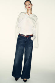 Jean Z1975 coupe ample à jambe large taille haute