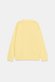 Pull en maille à bas asymétrique