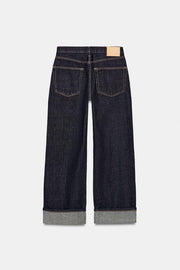 Jean ZW Collection baggy taille mi-haute