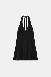 Robe mini dos-nu fluide