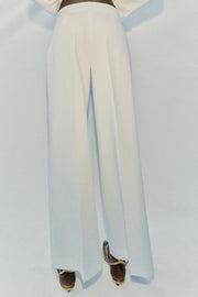 Pantalon droit taille haute