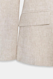 Blazer en lin à pinces