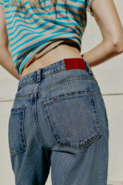 Jean Z1975 coupe droite taille haute, longueur longue