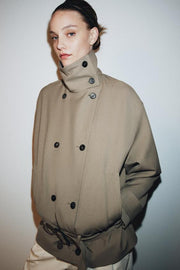 Veste fluide avec ceinture ZW Collection