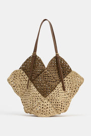 Sac cabas à corps tressé